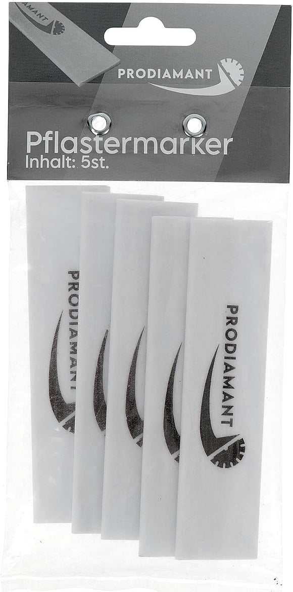 PRODIAMANT Paving Stone Chalk Markers – set of 5 shatterproof fiber-reinforced marking chalks