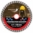 CONSTRUCTION RACCOON Diamond Blade for Concrete, Brick, Stone & Tile-4