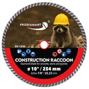 CONSTRUCTION RACCOON Diamond Blade for Concrete, Brick, Stone & Tile-7