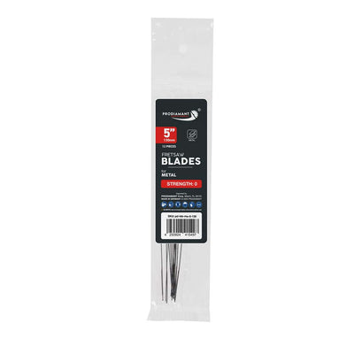 Fret & Scroll Saw Blades - Precision Cutting for Metal, 12 Pack