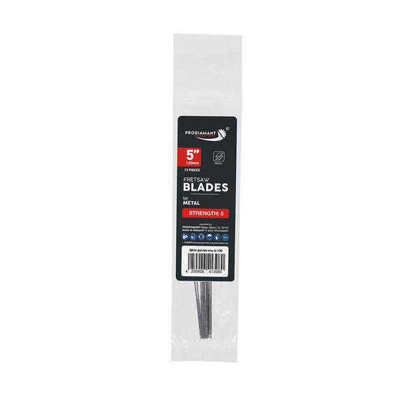 Fret & Scroll Saw Blades - Precision Cutting for Metal, 12 Pack