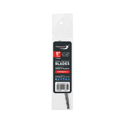 Spiral Fret & Scroll Saw Blades – All-Direction Cutting for Wood & Plastic, 12 Pack