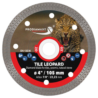 TILE LEOPARD Diamond Blade for Porcelain, Ceramic & Stone