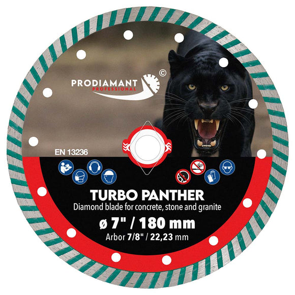 TURBO PANTHER Diamond Blade for Concrete, Masonry & Stone