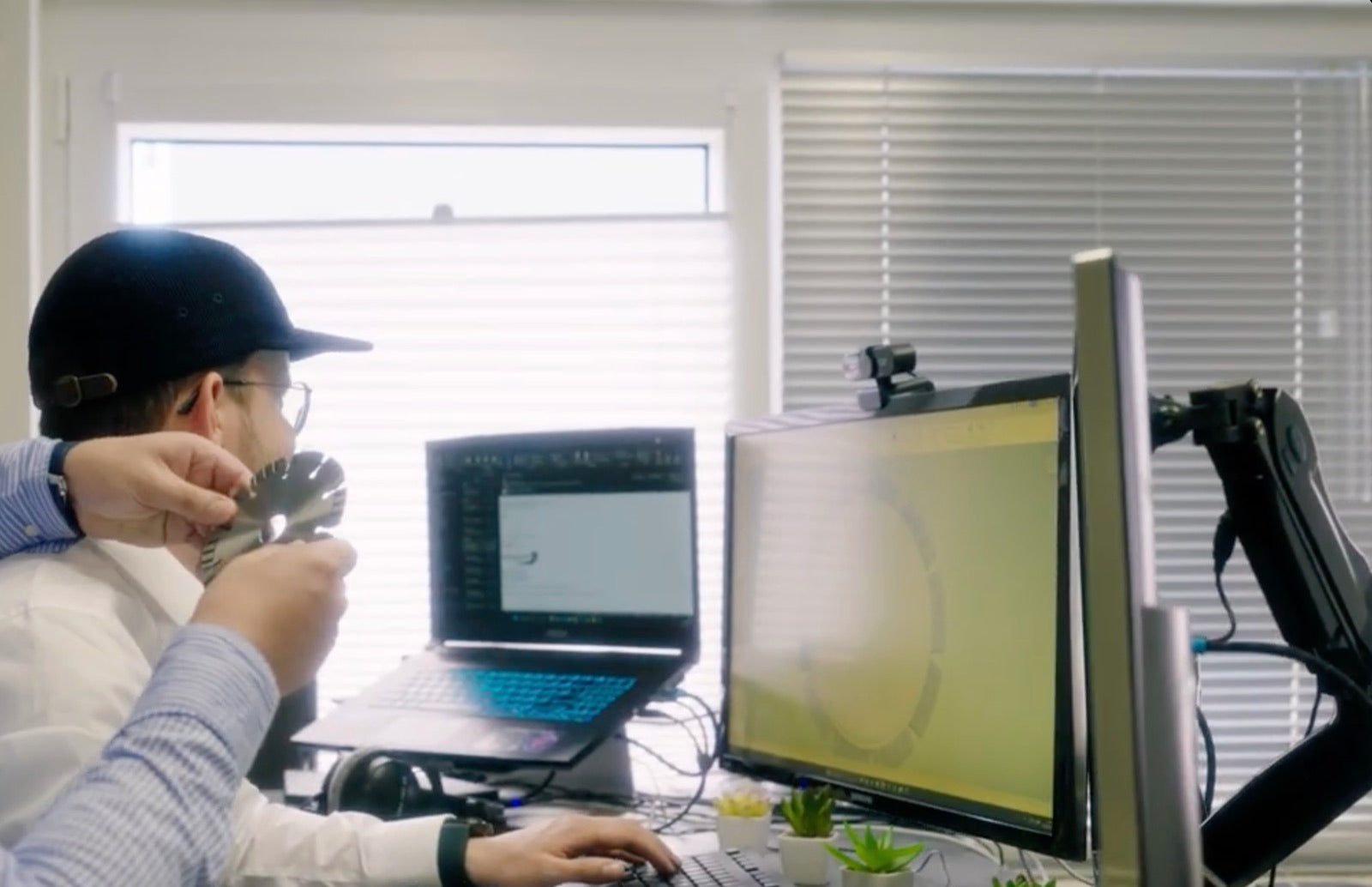 In-house product development: every blade is specified and tested